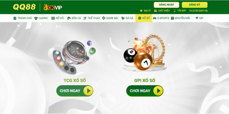 sảnh xổ số thưởng khủng 1 ăn 99 